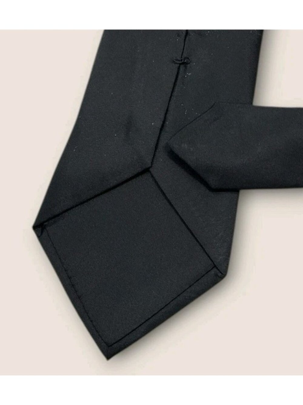 PRADA RARE Silk Tie ITALY XL Black Beige Orange Feather W:3.6" EUC - Picture 4 of 5